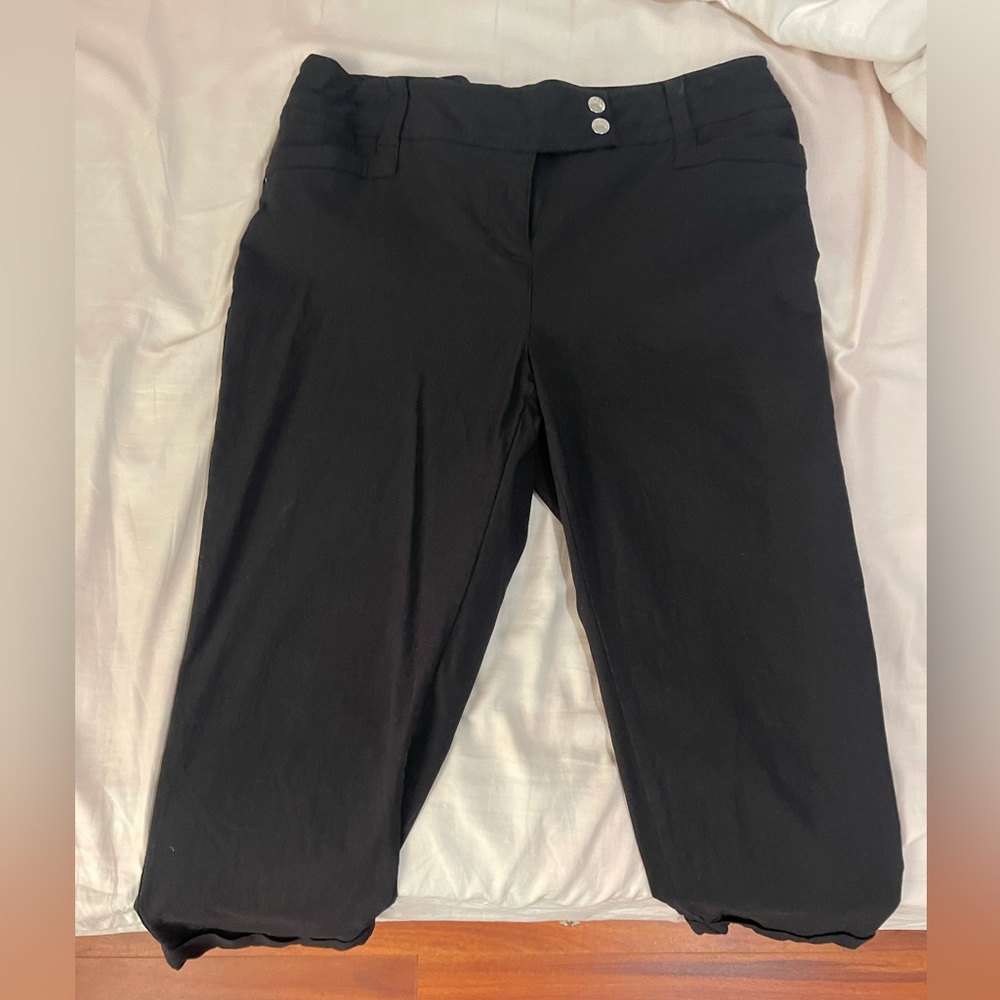 Black Capri Pants